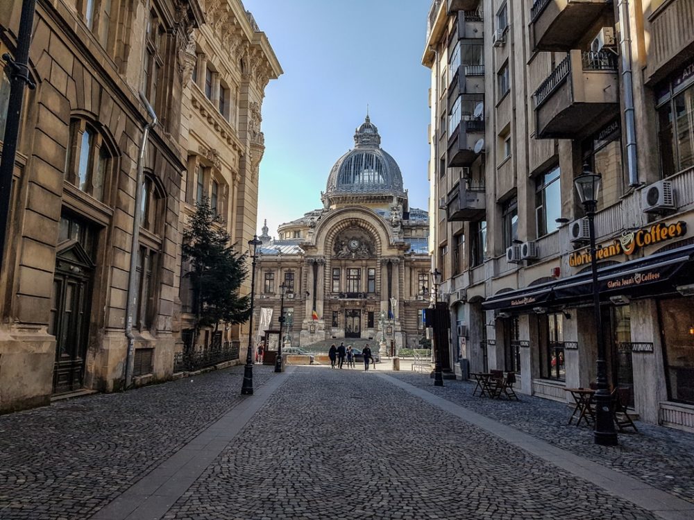 Bucharest city view